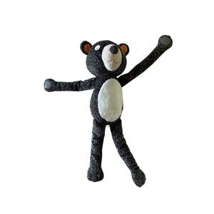 Pillowfort Gray Spotted Bear Long Legs Arms Orange Ears Plush Target Circo 2015